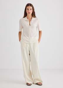 Simone Trouser - Ecru
