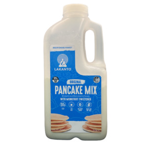 The Lakanto Difference: Lakanto Monkfruit 99% Sugar-Free Original Pancake Mix 240g
