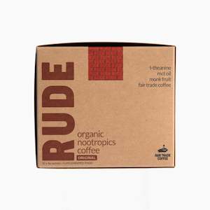 Health: Rude Coffee - 30 Sachet