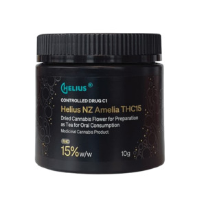 Prescription Only Thc Flower: Helius NZ Amelia THC15 10g