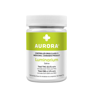 Prescription Only Thc Flower: Aurora Luminarium (Sativa) 15g – Supported Access Programme