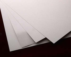 Clearance: Textured Ivory card A4