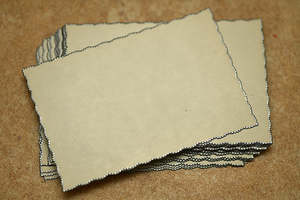 Clearance: Vintage display card