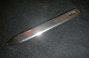 Stainless steel paper folder