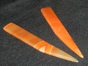 Papercrafts: Agate burnisher for gilding or folding
