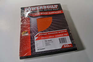 Clearance: Sandpaper