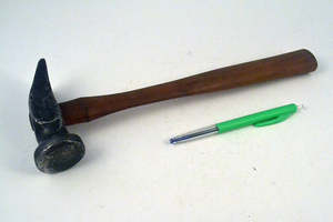 Bookbinding hammer