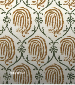 Trellis Cotton Amber