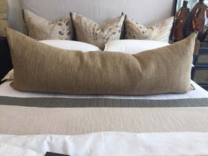 Mustard Bedroom: Bolster Cushion