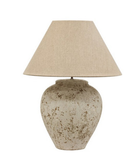 Lighting: Tuscan Stone Lamp