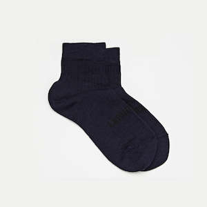 Sale Woman: Merino Wool Ankle Socks | WOMAN | Essential | Navy