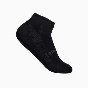 Bundles Man: Merino Wool Ankle Socks | MAN | Essential | Black