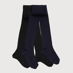 Merino Wool Flat Knit Essential Tights | CHILD | Packs