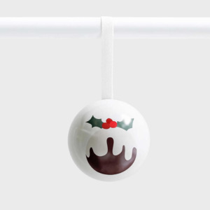 All: Father Rabbit Bauble Decoration Christmas Pudding