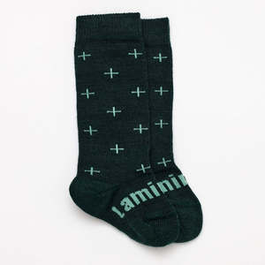 Family Pack Child Baby: Merino Wool Knee High Socks | BABY | Leaf