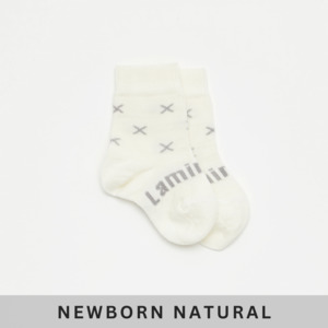 Merino Wool Crew Socks | BABY | Fox