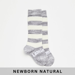 Merino Wool Knee High Socks | BABY | Pebble