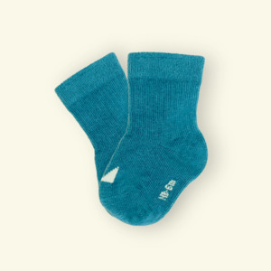 Organic Cotton Baby Socks | Dusty