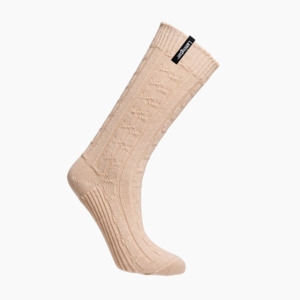 Sunday Sock: Merino Wool Sunday Socks | Chunky Cable Knit | WOMAN | Opito