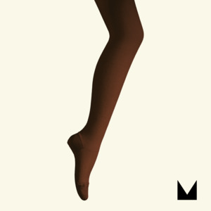 Woman Tights: MOSEY | Merino Wool Textured Knit Tights | Woman | Mocha
