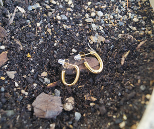 Products: Mini Arlo hoop Lana Leigh