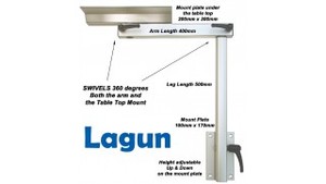 Products: Lagun - Space Saving Swivel Table Pedestal