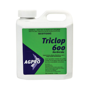 Chemicals: Agpro Triclop 600 Herbicide - 20L