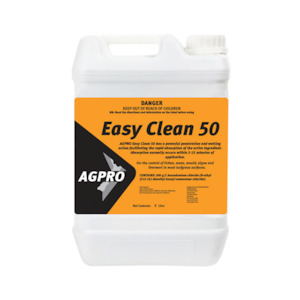 Chemicals: Agpro Easy Clean 50 - 20L