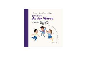 All: Let's Learn Action Words (Mandarin & English) Softcover Book