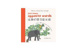 All: Let's Learn Opposite Words (Mandarin & English) Softcover Book