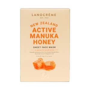 Sheet Masks: New Zealand Active Manuka Honey Sheet Face Mask