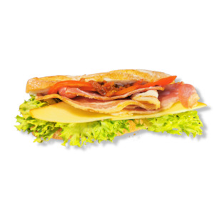 Savoury Pastry: STREAKY BACON BAGUETTE