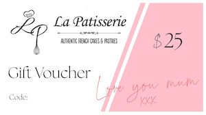 Gift Voucher - La Patisserie French Bakery