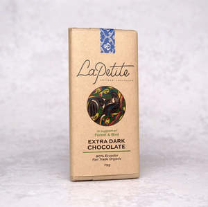 Wholesale: Forest & Bird Fundraiser Bar Dark Chocolate 80% Ecuador