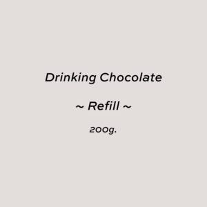 Refill Drinking Chocolate<br>Organic - Vegan