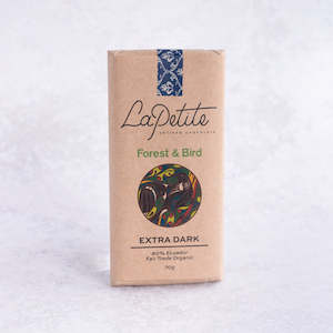 Wholesale: Forest & Bird Fundraiser Bar Dark Chocolate 80% Ecuador