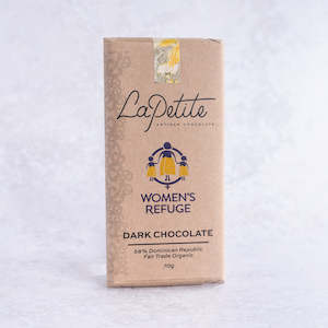 Wholesale: Women's Refuge Fundraiser Bar Dark Chocolate 58% Dominican Republic