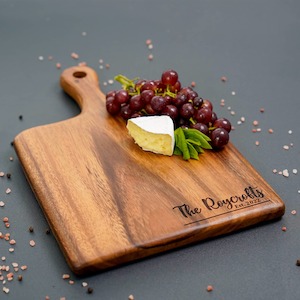 Wooden platter: Small Paddleboard Platter