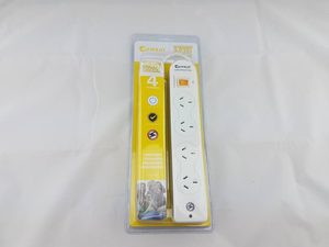 Products: SANSAI 4 way surge protected power board