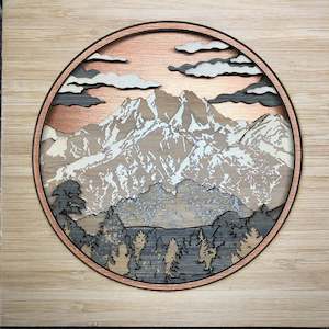 Room Art: ‘Mount Gold’ WallArt