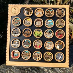 Hotspot magnet countertop stand