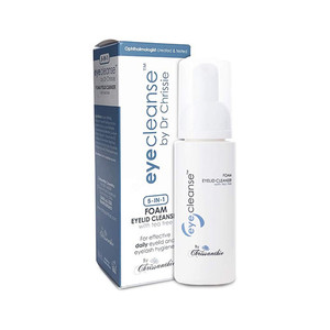 Products: Eye cleanse™ Eyelid Cleanser by Dr Chrissie website