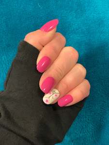 Press on nails: Cherry blossom