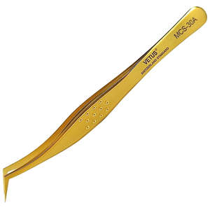 Vetus MCS-30A Tweezers - Gold Chrome