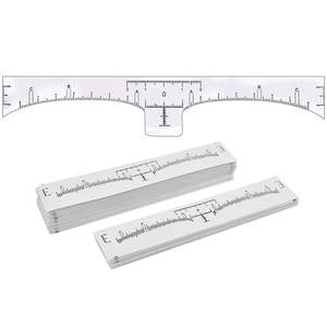 Brow Mapping Ruler Sticker - CLEARANCE