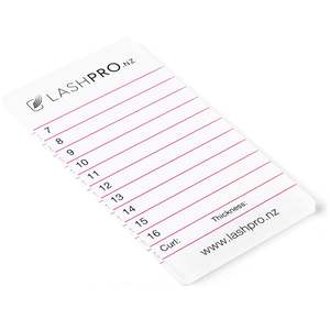 Lash Extension Tiles Palettes: Acrylic Lash Tile