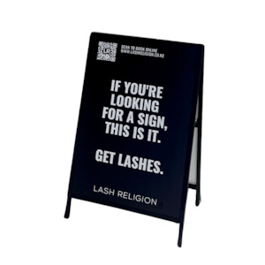 Products: Custom A-Frame Sign