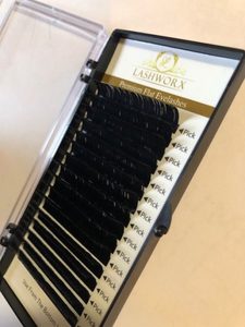 Products: C Curl .10 Eclipse Flat Split tip Lash Tray ⋆ Lashworx