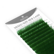 Products: Beautier Green Colour lashes C Curl .07 Mixed ⋆ Lashworx