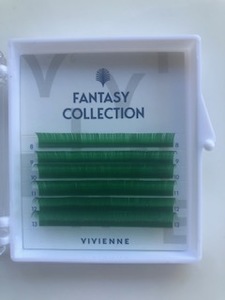Products: VIVIENNE Fantasy Green D Curl .07 ⋆ Lashworx